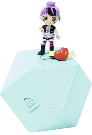 Zapf Creation ZAPF Panenka LIL SNAPS 1.serie v diamantu set s doplňky s překvapením