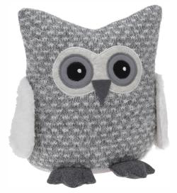 Zarážka dveřní SOVA 23x15cm, 1kg, polyester/závaží, mix dekorů