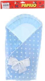 Zavinovačka pro panenku miminko 60x60cm s mašlí 2 druhy v sáčku