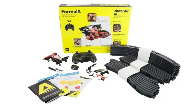 Amewi FormulA Track Race červený RTF dron se závodní dráhou