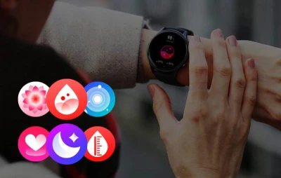 Zeblaze Btalk 3 Plus zlaté chytré hodinky