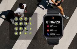 Zeblaze Chytré hodinky GTS 4 (černé)