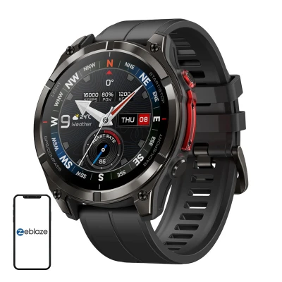 Zeblaze Stratos 4 Pro černé chytré hodinky