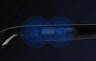 Zeblaze Eyewear černé chytré brýle s umělou inteligencí