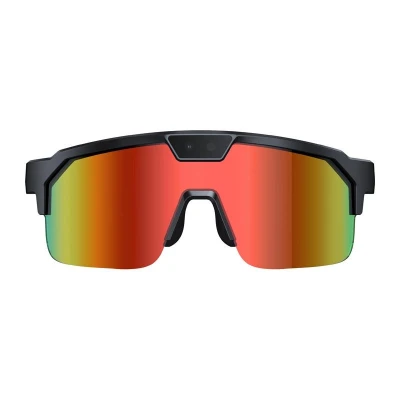 Zeblaze Q01 oranžové sportovní sluneční brýle s umělou inteligencí