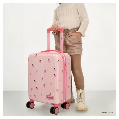 Zebra Trends Avonturier 21492 růžový dětský kabinový kufr