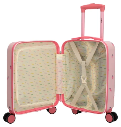 Zebra Trends Avonturier 21492 růžový dětský kabinový kufr