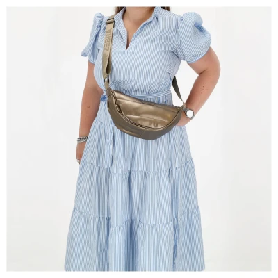 Zebra Trends Evie 23046 bronzová crossbody kabelka