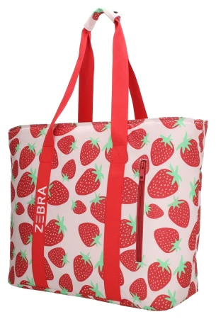 Zebra Trends Sally W00758 Strawberry plážová taška