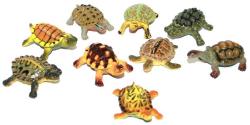 Želvy barevné 5cm set 9ks zvířátka figurky různé druhy v sáčku plast Želvy barevné 5cm set 9ks zvířátka figurky různé druhy v sáčku plast