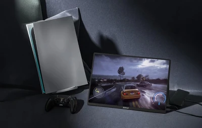 Zeuslap P16 Plus černý 16palcový přenosný monitor