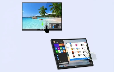 ZEUSLAP Z10T černý 10,5palcový dotykový přenosný monitor