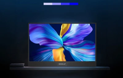 ZEUSLAP Z15ST černý 15,6" dotykový přenosný monitor