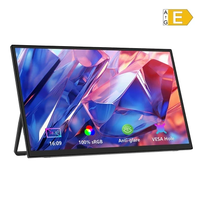 ZEUSLAP Z18S 18,5palcový černý 100Hz přenosný herní monitor