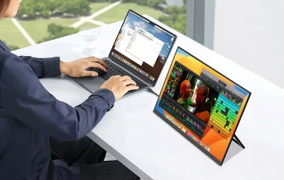 ZEUSLAP Z18S 18,5palcový černý 100Hz přenosný herní monitor
