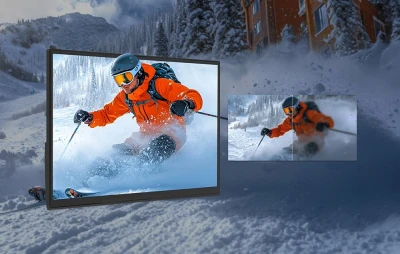 ZEUSLAP Z18S 18,5palcový černý 100Hz přenosný herní monitor