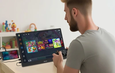 Zeuslap ZB156 černý 15,6" přenosný monitor