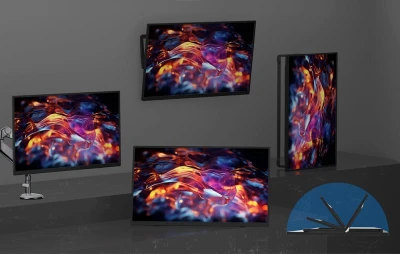 ZEUSLAP ZP156 černý 15,6" přenosný monitor