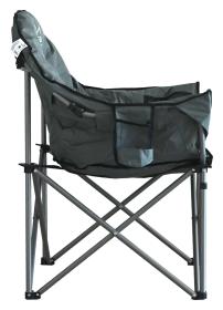 Židle kempingová skládací LISBOA antracit