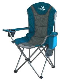 Židle kempingová skládací LUCCA modrá Židle kempingová skládací LUCCA modrá