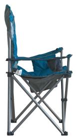 Židle kempingová skládací LUCCA modrá