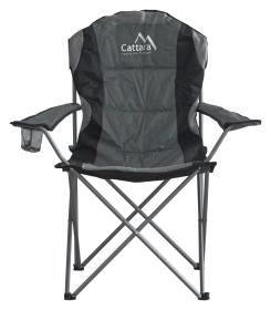 Židle kempingová skládací VIGO šedá