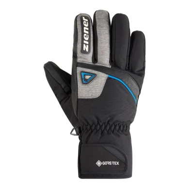 Ziener Galiso-Z GTX + Gore plus warm-111044-12798-Black/blue pánské lyžařské rukavice