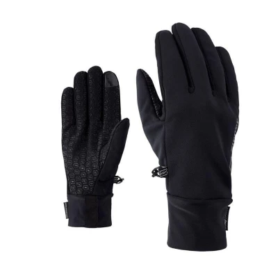 Ziener Ividuro-Z Touch-117007-12-Black unisex zimní rukavice