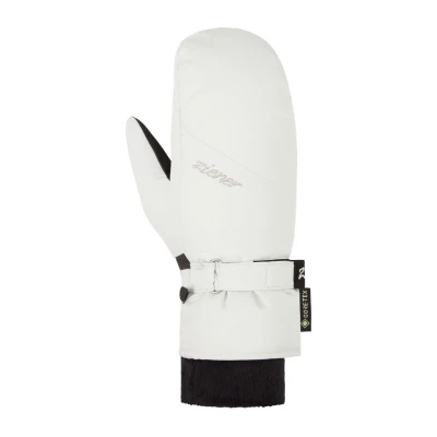 Ziener Klairo-Z GTX + Gore plus warm Mitten-113039-183-White fog dámské lyžařské palčáky