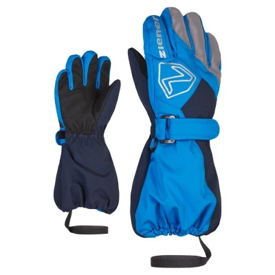 Ziener LAURO-801986-798108-persian blue dark navy dětské lyžařské rukavice