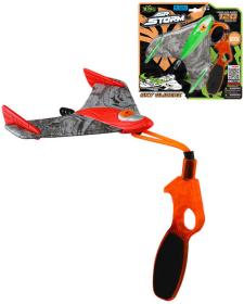 ZING Sky Gliderz prak hvízdací herní set s raketou na kartě plast ZING Sky Gliderz prak hvízdací herní set s raketou na kartě plast