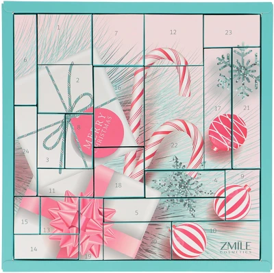ZMILE COSMETICS Adventní kalendář kosmetický Sweet as Candy
