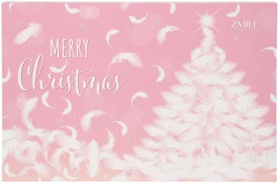 ZMILE COSMETICS Adventní kalendář kosmetický Traditional Pink and Fluffy