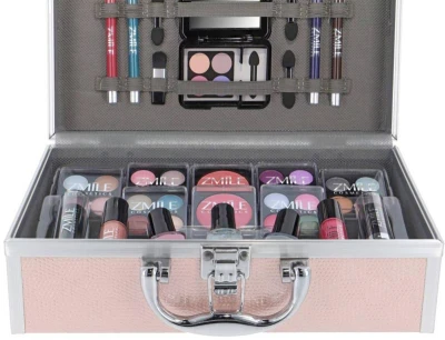 ZMILE COSMETICS Kosmetický kufřík Eye-Catcher růžový šminky