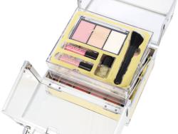 ZMILE COSMETICS Kosmetický kufřík Glam akrylátový zlatý šminky