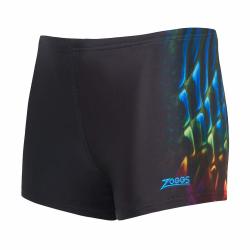 ZOGGS Chlapčenské plavky HIP RACER CARBON FLASH ZOGGS Chlapčenské plavky HIP RACER CARBON FLASH