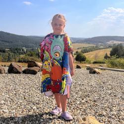 ZOGGS Pončo SQUARE CLOAK TOWEL do 140 cm