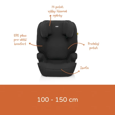 Zopa Autosedačka Beta i-Size Isofix Grey