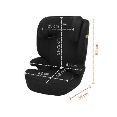 Zopa Autosedačka Beta i-Size Isofix Grey