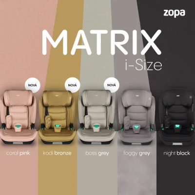 Zopa Autosedačka Matrix i-Size Boss Grey