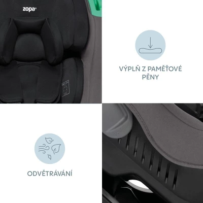 Zopa Autosedačka Verso R129 Foggy Grey