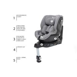 Zopa Autosedačka Voyager 2 Silver Grey
