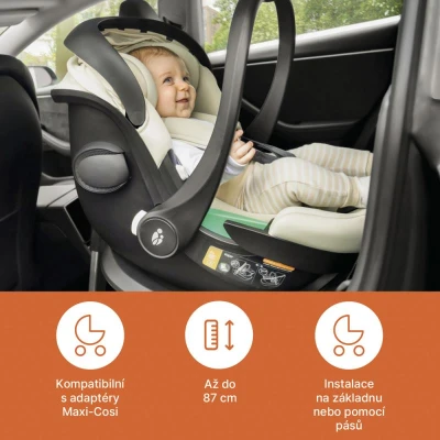 Zopa Autosedačka XM Plus i-Size bundle Night Black