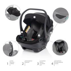 Zopa Autosedačka XS Plus i-size Rocky Grey