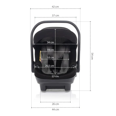 Zopa Autosedačka XS Plus i-size Rocky Grey