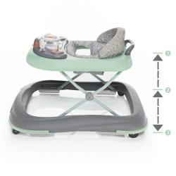 Zopa Chodítko Fiesta Grey/Mint