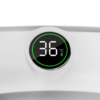 Zopa Dětská skládací vanička Aquasense s teploměrem Grey