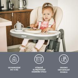 Zopa Dětská židlička Monti 2 Diamond Beige