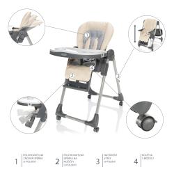 Zopa Dětská židlička Monti 2 Diamond Beige