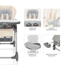 Zopa Dětská židlička Monti 2 Diamond Beige